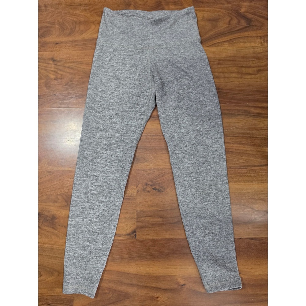Excellent Old Navy Active Leggings Small Gray Go-Dry High Rise Athletic Pants